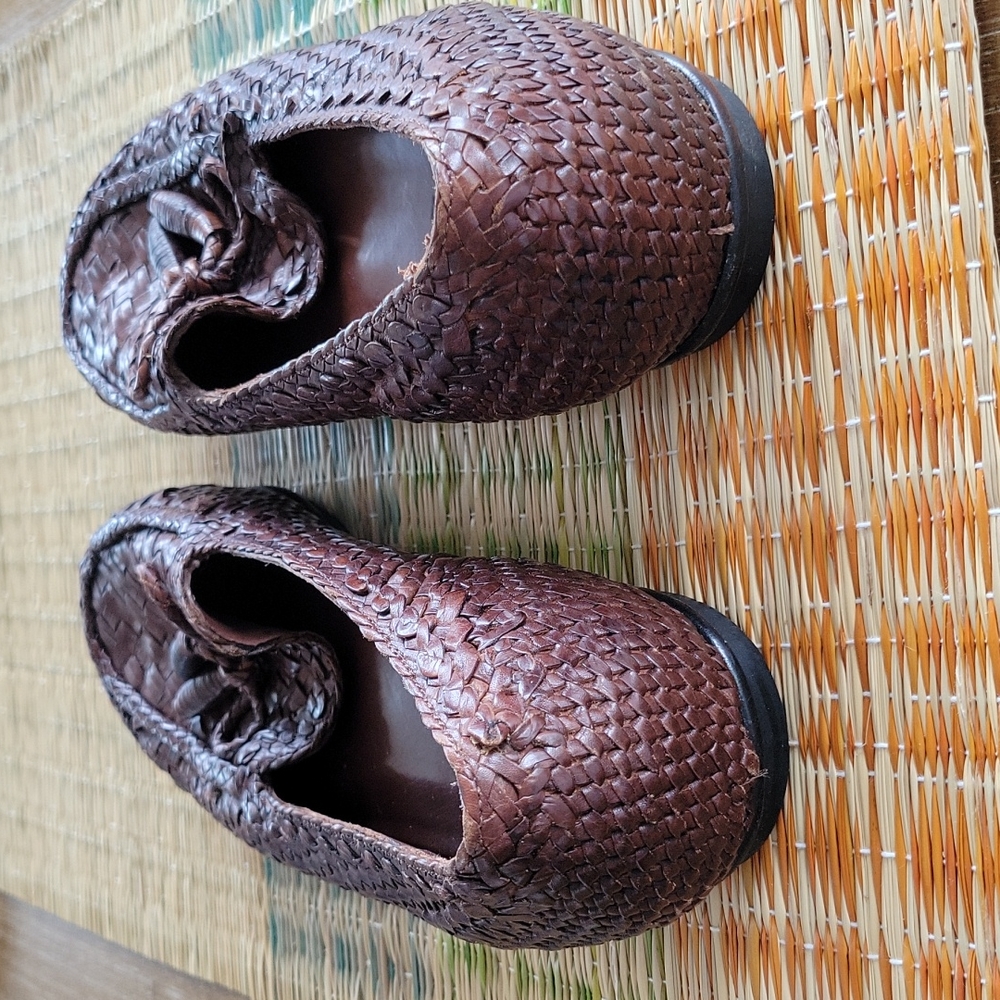 COLE HAAN MENS LEATHER TASSEL LOAFERS - Picture 6 of 12